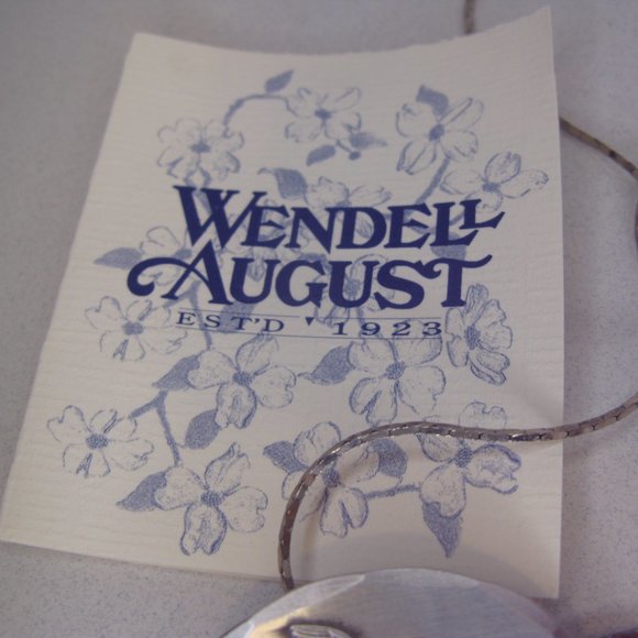 Wendell August Forge Aluminum Hummingbird Pin/Pendant Necklace - Picture 5 of 6